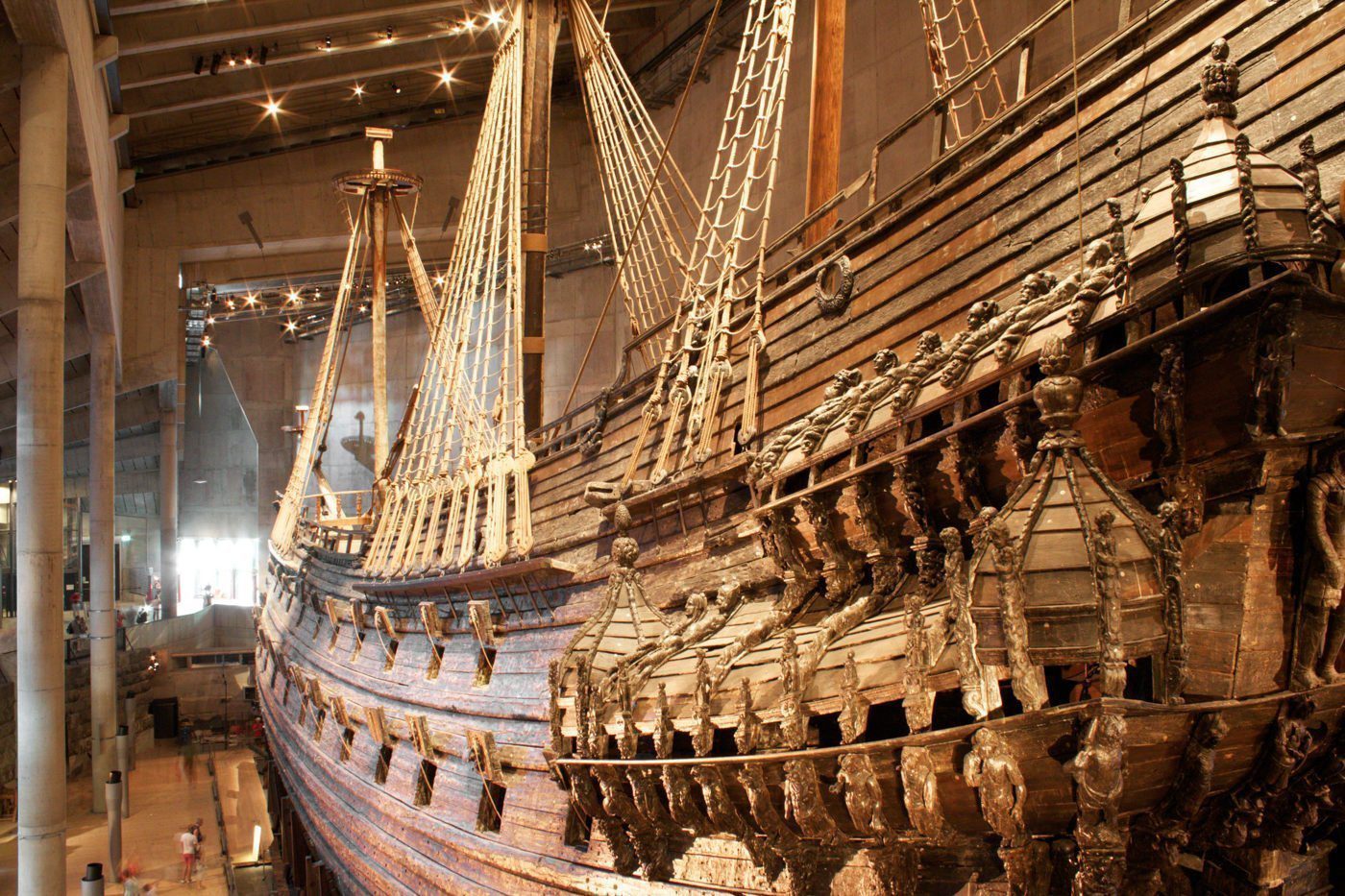 The incredible Vasa in Stockholm, Sweden