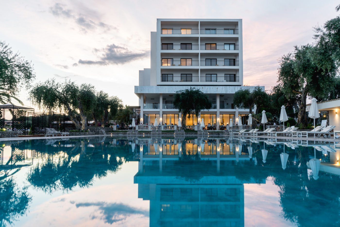 Stunning swimming pool at Grecotel Corfu Imperial