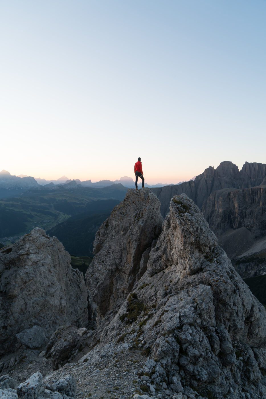 Cir Spitze, Pizes de Cir, famous Instagram spot in the Dolomites