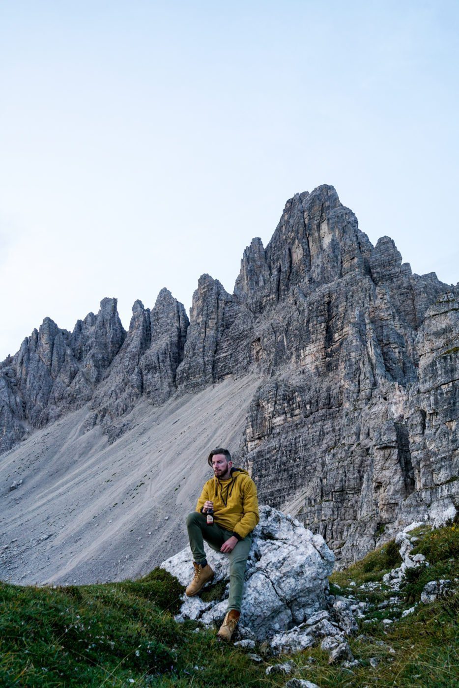 Famous Instagram spot in the Dolomites