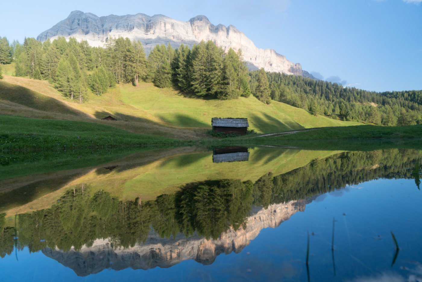 Armentara, famous Instagram location in South Tyrol