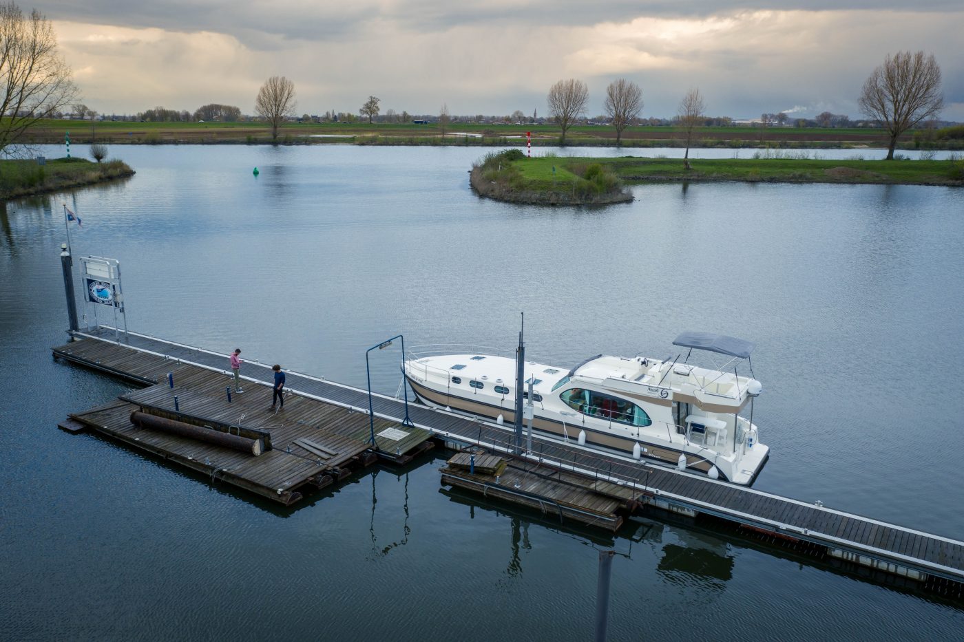 Renting a self-drive boat in the Netherlands with Nicols