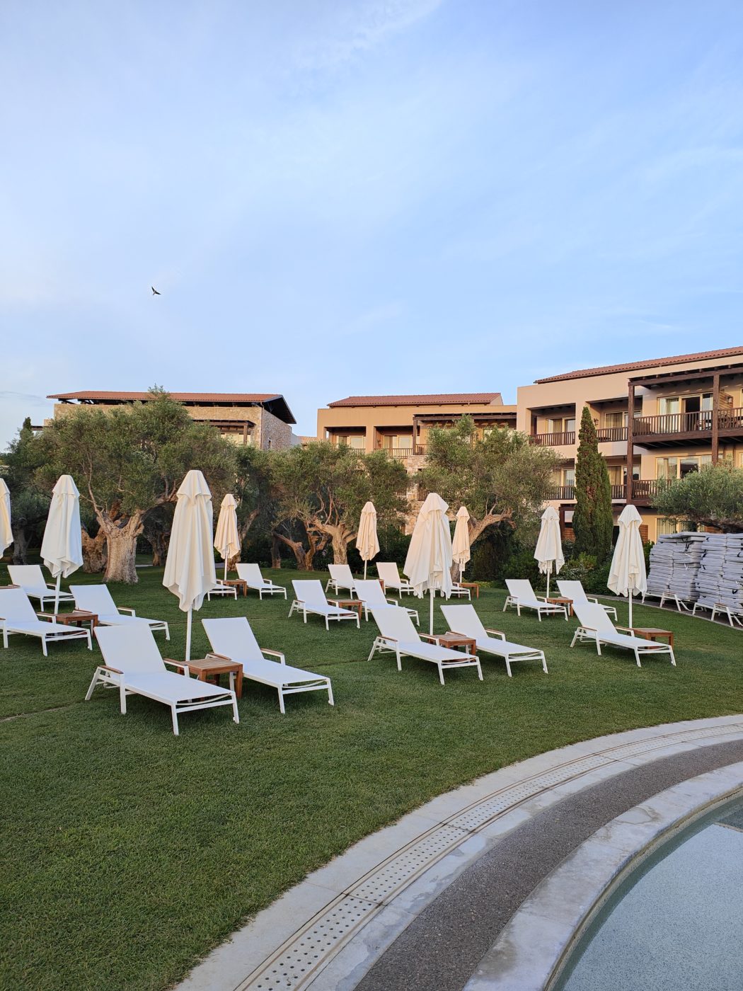 One of the pools at The Westin, Costa Navarino